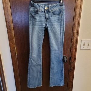 American Eagle Kick Boot Jeans sz 00